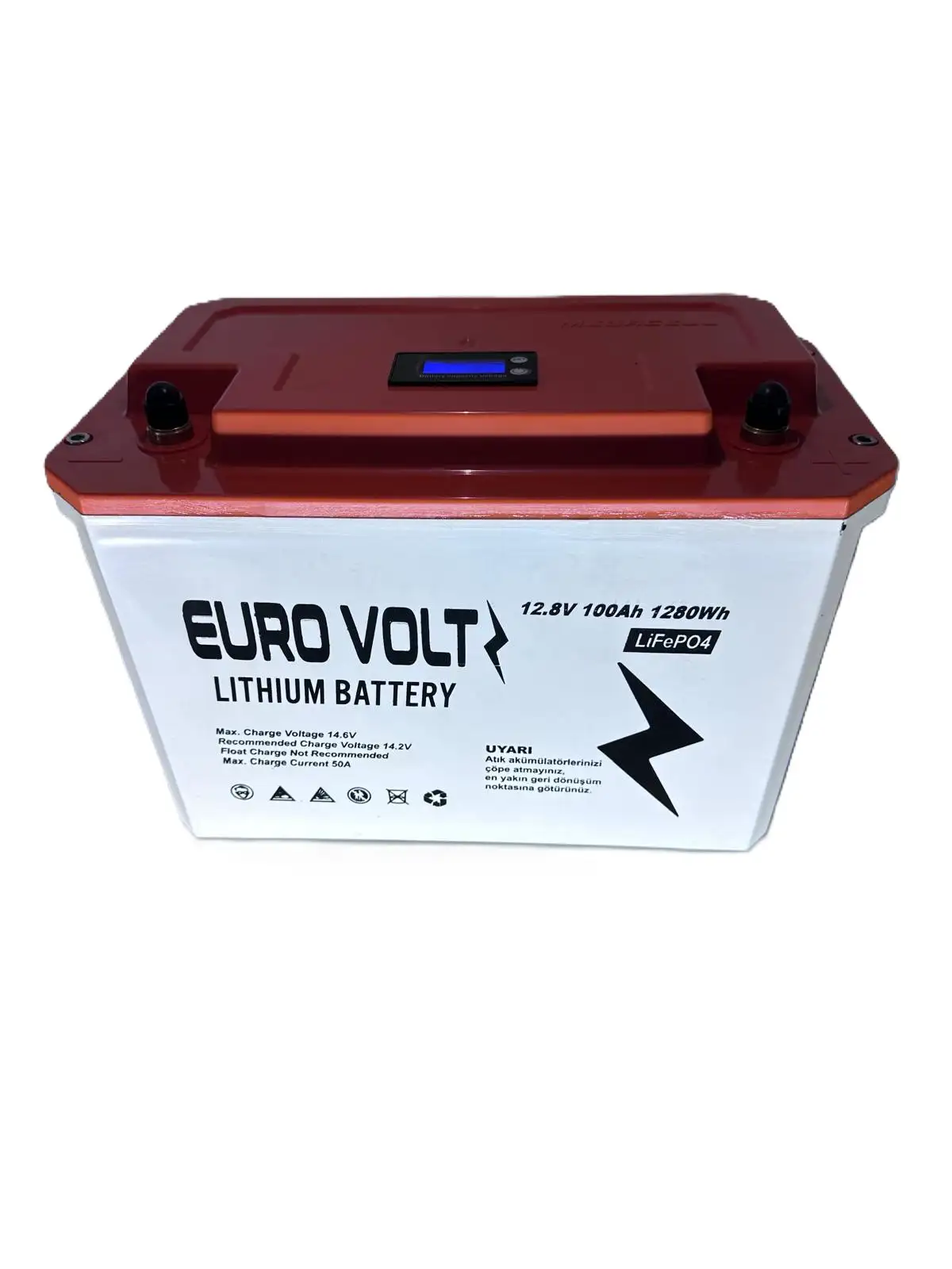 EuroVolt LiFePO4 12.8V 100Ah